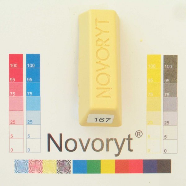 NOVORYT® Schmelzkitt - Farbe 167 Kiefer-Spli 5 Stangen der Serie HW003 Bild1
