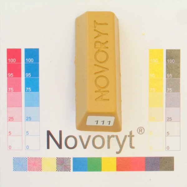 NOVORYT® Schmelzkitt - Farbe 111 Eiche natur 1 Stange der Serie HW003 Bild1