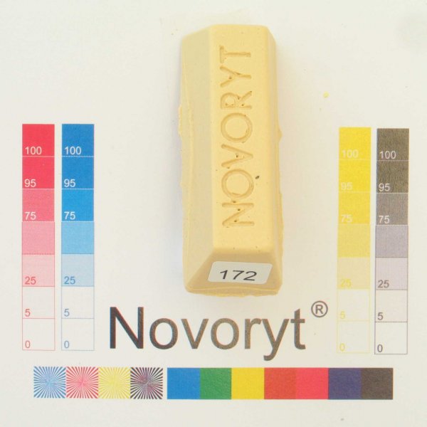 NOVORYT® Schmelzkitt - Farbe 172 vanille1 1Stange der Serie HW003 Bild1