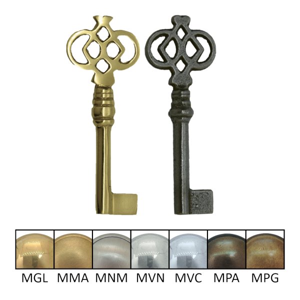 Hohlschlüssel Eisen und Messing der Serie HS027 Bild1