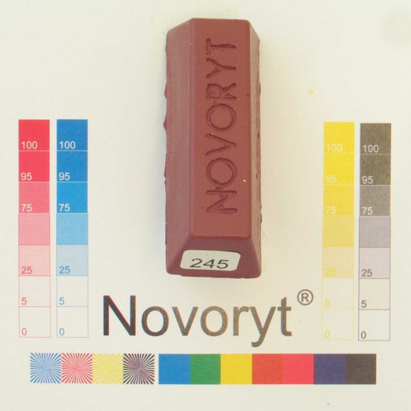 NOVORYT® Schmelzkitt - Farbe 245 5 Stangen der Serie HW003 Bild1