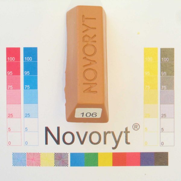 NOVORYT® Schmelzkitt - Farbe 106 Birnbaum 1 Stange der Serie HW003 Bild1