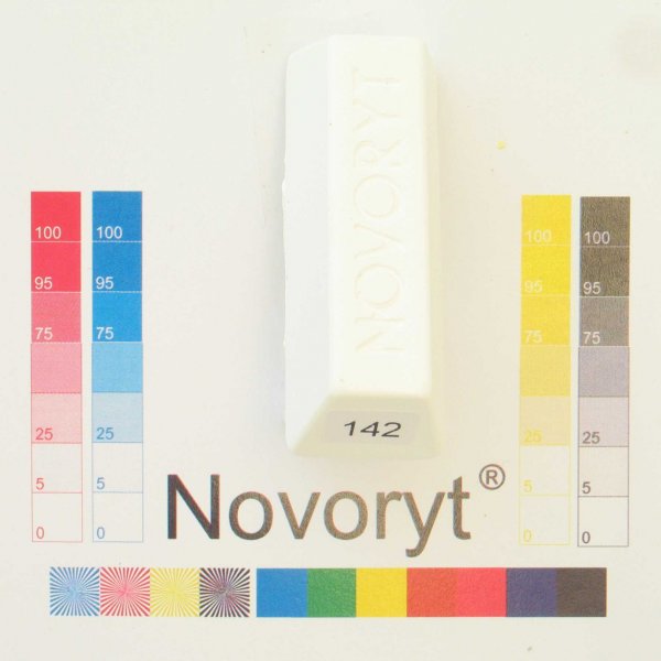 NOVORYT® Weichwachs Farbe 042 spezialweiss 5 Stangen der Serie WW003 Bild1
