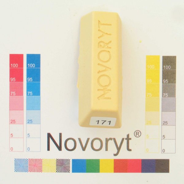 NOVORYT® Schmelzkitt - Farbe 171 Buche natur 5 Stangen der Serie HW003 Bild1